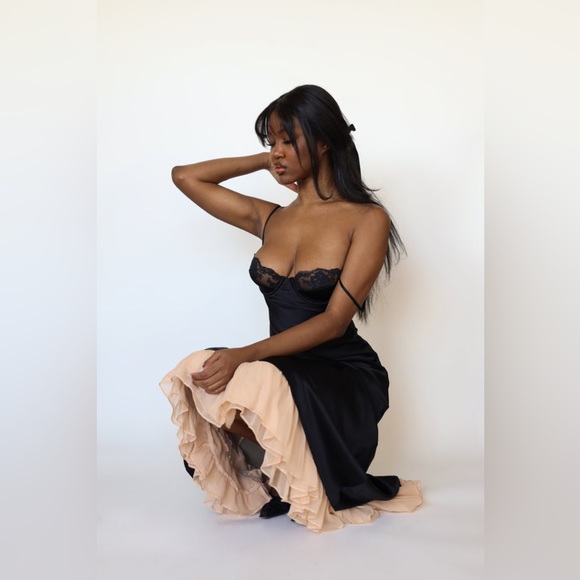 SOLD Mirror Palais NWOT ballet dress in black size S 🩰 - Picture 6 of 15